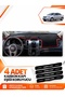 Kiacerato (2008-2012) Compatible Front Torpedo Protection Case Carpet Cover - Black-Red - Ki007
