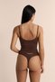 Microfiber Top With Integrated Bralette - 5
