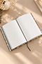 Leopard Patterned Faux Leather Striped Notebook 14X20 cm – 168 Sheets |   Painted Edge, 5 Cover Designs - 2
