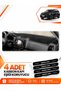 Citroen C5 Ai̇rcross (2018-2026) Compatible Front Torpedo Protection Case Carpet Protector - Black-Grey - Ci014