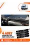 Mitsubishi Canter Fe639 (1996-2005) Compatible Torpedo Protection Cover - Black-Brown - Mi002