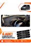 Ford Courier (2020-2023) Compatible Front Torpedo Protection Cover with Screen - Black-Brown - Fo005