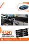 Renault Laguna 1 Airbagli (2000-2007) Compatible Torpedo Protection Cover - Black-Brown - Re032