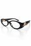 Geranyy Black Frame Ultra Light Blue Block Blue Light Filter Women's Glasses - 3