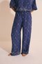 Patterned Pajama Pants - 4