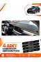 Kia Stonic (2021-2025) Compatible Front Chest Glove Box Protection Cover Carpet Protector - Black-Grey - Ki024