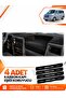 Volkswagen Transporter T4 (1990-2003) Compatible Front Torpedo Protection Cover Carpet - Black-Grey - Vw026