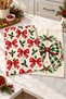 Ribbon Christmas Bow Patterned 2-Piece Kitchen Towel Set 40X60