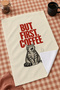 But First Coffee Cat and Coffee Written in Burgundy Black 2-Piece Kitchen Towel Set 35X55 - 3