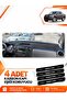 Volkswagen Amarok (2009-2016) Compatible Front Dashboard Protection Cover Carpet - Black-Blue - Vw001