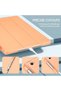 حافظة ProCase لجهاز iPad 10.2 بوصة (الجيل التاسع/الثامن/السابع)، غطاء نحيف قابل للطي، وردي فاتح - 6