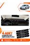 Volkswagen Jetta (2007-2011) Compatible Front Torpedo Protection Cover - Black-Brown - Vw010