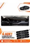 Citroen C5 (2008-2015) Compatible Front Torpedo Protection Case Carpet Cover - Black-Brown - Ci003