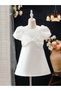 Rochie midi, alb - 6