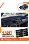 Jeep Grand Cherokee (1993-1998) Compatible Front Glove Box Protection Cover - Black-Blue - Ebz-Trp-0222
