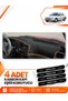 Toyota Corolla Legendary Model (1991-1997) Compatible Dashboard Protection Cover - Black-Brown - To012