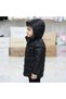 Boys' Winter Inflatable Coat with Hood, Fiber-Filled, Cold-Proof Micro Fabric - 3