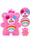 Fuggler Care Bears Plush Pink Cheer Bear - 2