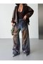 Trend Special Design Wide Leg Ripped Detail Palazzo Jean Denim Pants-Custom Design Wide Leg Jean Ripped Detail Pant - 6
