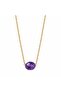 Elira Natural Stone Steel Ghost Necklace - 4