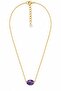 Elira Natural Stone Steel Ghost Necklace - 2