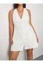 Short jumpsuit, white - 3