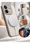 Xiaomi Redmi Note 17 Pro 5G 2026 SilkTouch Premium Matte Silicone Protective with Thin Magsafe Case Cover - 4