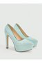 Pantofi cu toc, verde