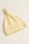 100% Cotton Interlock Cute Bear Embroidered Top-Tie Knotted Baby Beanie Hat 0-6 Months Set of 4 Pack - 5