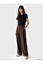 Esvab • Modern & Distinctive Loose Fit Soft Touch Women's Pleated Trousers - 3