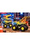 Wave Wrecker Yellow Big Wheel Boat Design Toy Car - 3