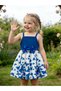 Rochie, albastru - 3