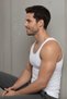 Night White Men's Athlete Corset Waist Chest Belly Tightener Helps Maintain Upright Posture 6050 - 2