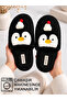 Penguin Non-Slip Sole Winter Women's House Slippers Dowry Slippers Closed Toe Warm Soft House Slippers Stc1371 - 5