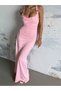 Rochie maxi, roz - 6