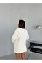 Women's Zippered Pocket Stand Collar Casual Stylish Coat Jacket - 4