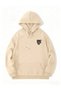 Men's Dont Give up Printed Hooded Sweatshirt - 2