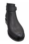 Daily Women's Leather Boots with Zipper and Buckle, Semi-Slippery Sole - 3