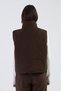 Velvet Fabric Zero Sleeve Vest - 4