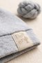 100% Cotton Interlock Desert Cactus Embroidered Top-Tie Knotted Baby Beanie Hat 0-6 Months Set of 4 Pack - 3
