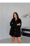 Women's Zippered Pocket Stand Collar Casual Stylish Coat Jacket - 3