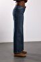 Blue Belted Straight Fit Jean 953 - 5