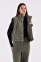 Velvet Fabric Zero Sleeve Vest