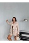 Women's Zippered Pocket Stand Collar Casual Stylish Coat Jacket - 2