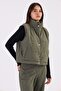 Velvet Fabric Zero Sleeve Vest - 6