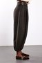 Brown Adjustable Buckle Plaid Pattern Trousers 19165 - 5