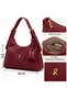 Modern Stylish Double Set Women's Shoulder Bag and Wallet Daily Gift Combination - 7