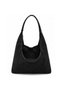 Pack of 2 Bags Suede Casual Shoulder Bag Zippered Lined Wide Model 2 Pieces - 7