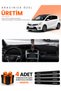 Toyota Verso (2009-2018) Compatible Dashboard Protection Cover Auto Cover - Black-Grey - To024