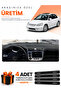 Honda Civic Vtec2 (2002-2005) Compatible Torpedo Protection Cover Auto Cover - Black - Ho009